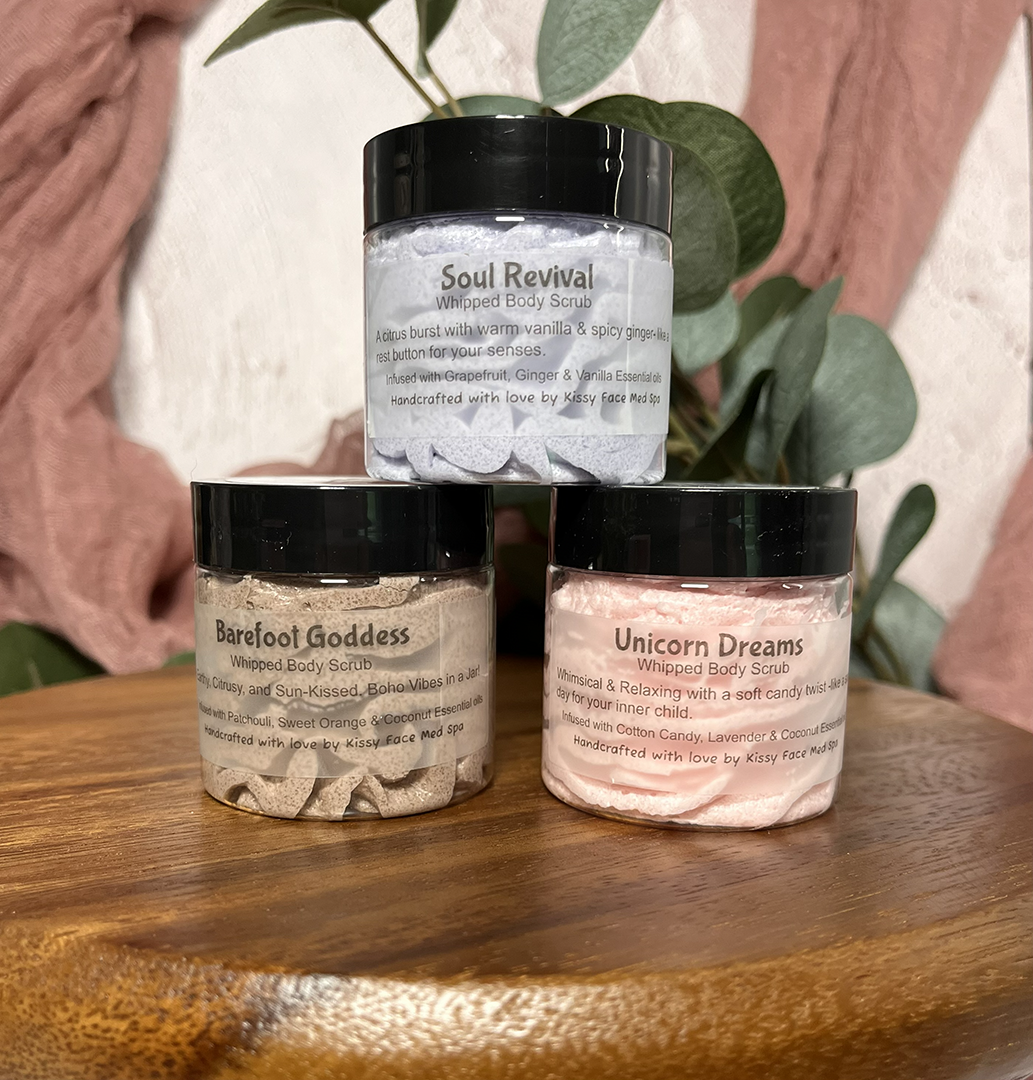 Kissy Face Whipped Body Scrub - Variety Packs